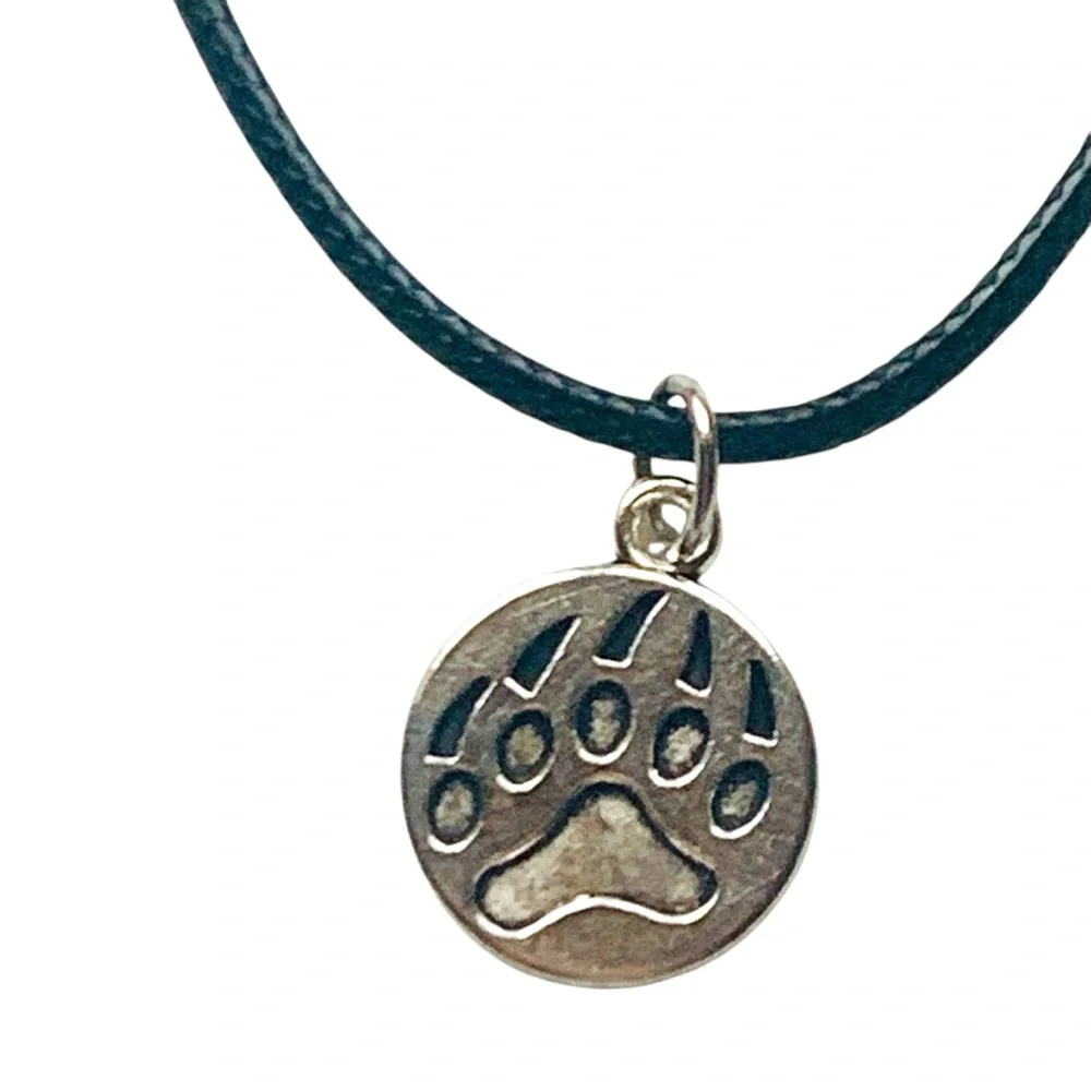 Animal Paw Pendant Necklace - Picture 1 of 4